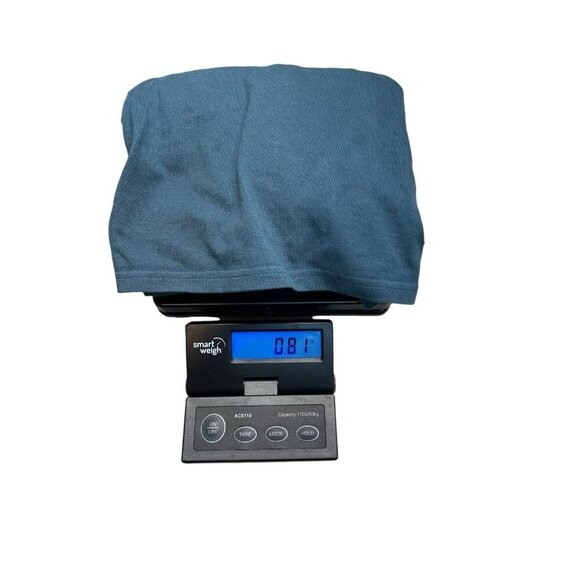 Good American Womens Essential Boytriend Crew Tee Oversized Fit Orion Blue XL - Picture 6 of 6